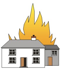 Пожар в жилом доме - это большая беда.